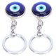 thumbnail image 1 of Llavero de ojo azul 2 uds Llavero de ojo malvado colgante de llave para coche monedero bolso mochila ANGGREK, 1 of 8