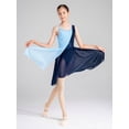 thumbnail image 4 of IEFIEL Kids Girls Sequins Lyrical Dance Dress Ballet Gymnastic Leotard Ballroom Modern Dance Performance Costume, 4 of 7