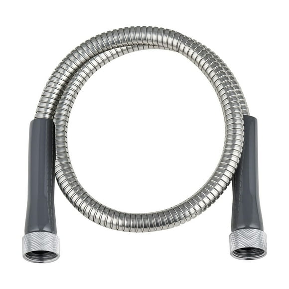 SKYWARD 304 Stainless Steel short Garden Hose 4 ft with Female to Female Metal Connector,Easy to Use & Store, Anti-Leakage Hose, High Water Flow (4ft)