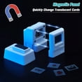 thumbnail image 4 of Custom Keycaps for Esc Key and Tab Key - Magnetic Light Transmission Keycaps - Classic Retro Mechanical Backlit Keyboard Esc Tab Keycap for GK61 GK64 SK87 GH60 PC Gamer ect Most Keyboard, 4 of 7