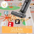 thumbnail image 4 of Jngred Kids Race Car Rug，Car Track Traffic Road Map Rug Carpet，Train Farm Town Vehicles Play Mat(160×230cm/63×91in), 4 of 8