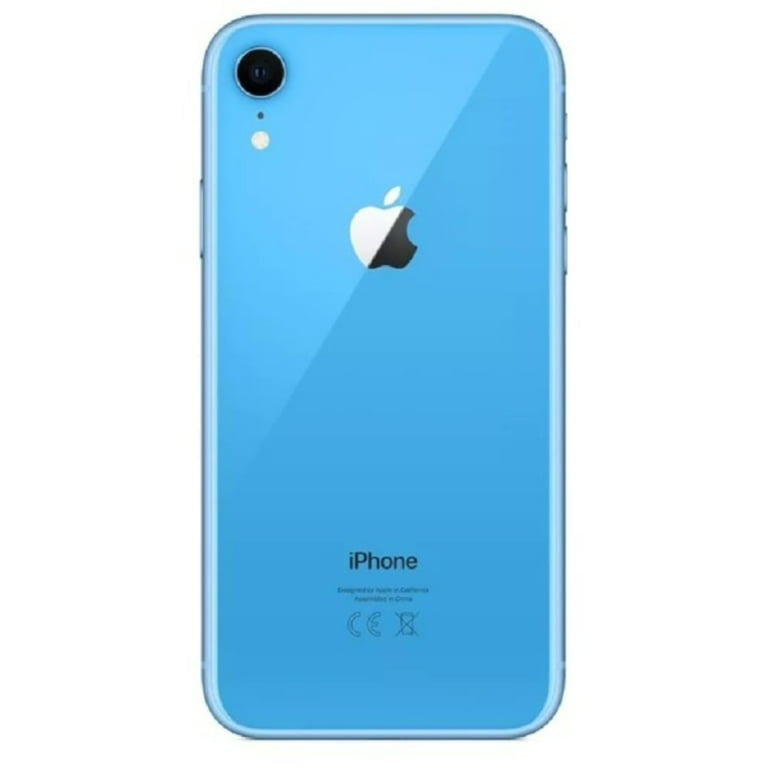 Apple iPhone XR 64GB Fully Unlocked (Verizon + Sprint + GSM Unlocked) -  Blue (Poor Cosmetics, Fully Functional)
