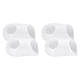 thumbnail image 1 of 4 protectores de puntera, almohadillas suaves para juanetes y callosidades. Claro, 1 of 9