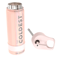 thumbnail image 2 of Coldest Sports Water Bottle - Straw Lid Bottle with Handle Leak Proof, Vacuum Insulated Stainless Steel, Double Walled, Thermo Mug, Metal | Forever Pink 18 oz, 2 of 8