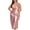Pink#13038mm, variant on AHMOMEI Plus Size Satin Silk Nightdress for Women's Sexy Deep V Neck Negligees Long Adjustable Spaghetti Strap Chemise Black XXL