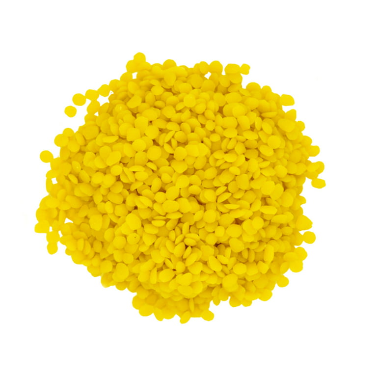 White Beeswax Pellets 16 oz By Mary Tylor Naturals, Pure, Cosmetic Grade,  Triple Filtered, Non-Toxic