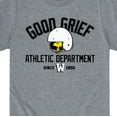 thumbnail image 3 of Peanuts - Woodstock Good Grief Ath Dept - Toddler And Youth Short Sleeve Graphic T-Shirt, 3 of 6