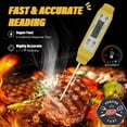 thumbnail image 3 of Easdesey Meat Food Candy Thermometer, Probe Instant Read Thermometer, Digital Cooking Kitchen BBQ Grill Thermometer With Long Probe for Liquids Pork Milk Yogurt Deep Fry Roast Baking Temperature, 3 of 7