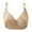 Beige, variant on Darzheoy Wire-Free Bra for Women Solid Color Comfortable Hollow Out Perspective Bra Underwear No Rims Bras for Women 40/90BC