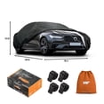 thumbnail image 2 of Wagen Deluxe Waterproof Car Cover – Indoor & Outdoor, with Cable Lock|Sedan L, 2 of 8