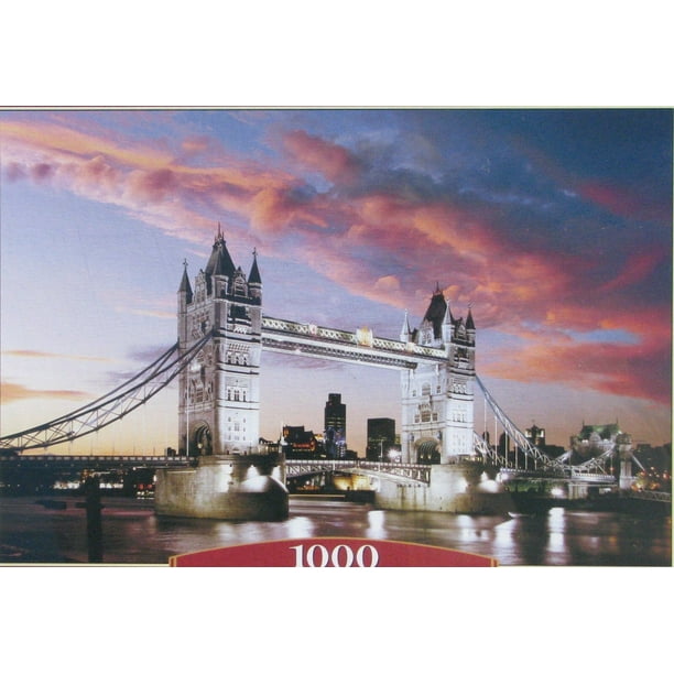 Castorland Tower Bridge London England 1000 pc Jigsaw Puzzle Walmart
