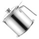 thumbnail image 2 of 304 Stainless Steel Grease Strainer Pot For Cooks Kitchen Use 18X14.5CM Reusable Oil 1Pack Storing Liquid Seasoning, 2 of 3