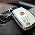 thumbnail image 6 of Lexiaoo Smart Remote Key Cover Key Fob Case Shell for Fit BMW 1 3 4 5 6 7 Series X3 X4 M5 M6 GT3 GT5 White, 6 of 7