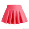 thumbnail image 2 of Fozruso Girls Tennis Uniform Skirt High Waist A Line Flared Pleated Athletic Skorts Summer Casual Stretch School Skirts (Pink), 2 of 7