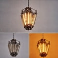 thumbnail image 6 of Fichiouy Industrial Chandelier Rustic Pendant Light Loft Ceiling Lamp Dining Room Light 110V, 6 of 7
