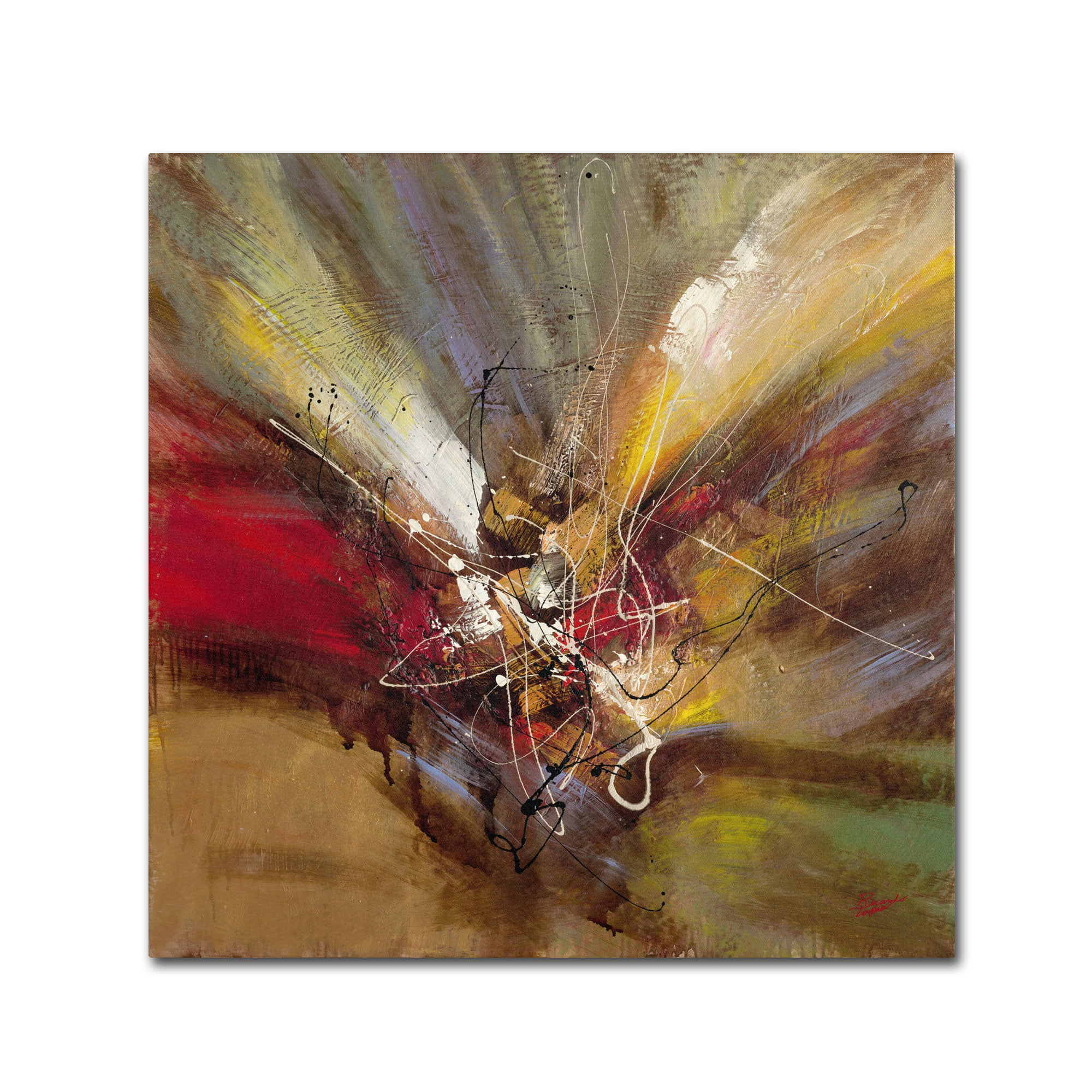 Trademark Fine Art "Sunrise" Canvas Art by Ricardo Tapia