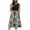 Black, variant on DeHolifer Women's Dresses Summer Crewneck Sleeveless Floral Printed A-Line Beach Casual Sundresses Black XL