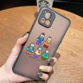 thumbnail image 3 of Funda mate para VIVO Y93 Y91C Y91 Y85 Y77 Y76 Y75 Y73 Y72 Y71 Y53 Y52S Y50 Y35 Y22 Y21 4G 5G Funda cerdo blanco conejo dibujos animados, 3 of 5