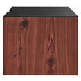 thumbnail image 6 of Modway Kinetic 38" Wall-Mount Office Desk in Black Cherry, 6 of 8