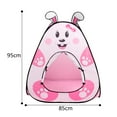 thumbnail image 4 of Kids Play Tent Foldable Cute Animal Pattern Pop up Playhouse Tent for Indoor, 4 of 4