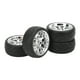 thumbnail image 4 of Neumlicos de Goma para Coche RC, Neumós RC de Amortiguación Fuerte para la Mayoría de los Coches Deportivos Planos 1/10, Ruedas RC 1/10, Caminos Difunde, 4 of 7