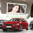 thumbnail image 3 of Labymos Car Vanity Mirror With LED Light Co-Pilot Sun Visor Makeup Light Mirror Tri-Color Light, 3 of 8
