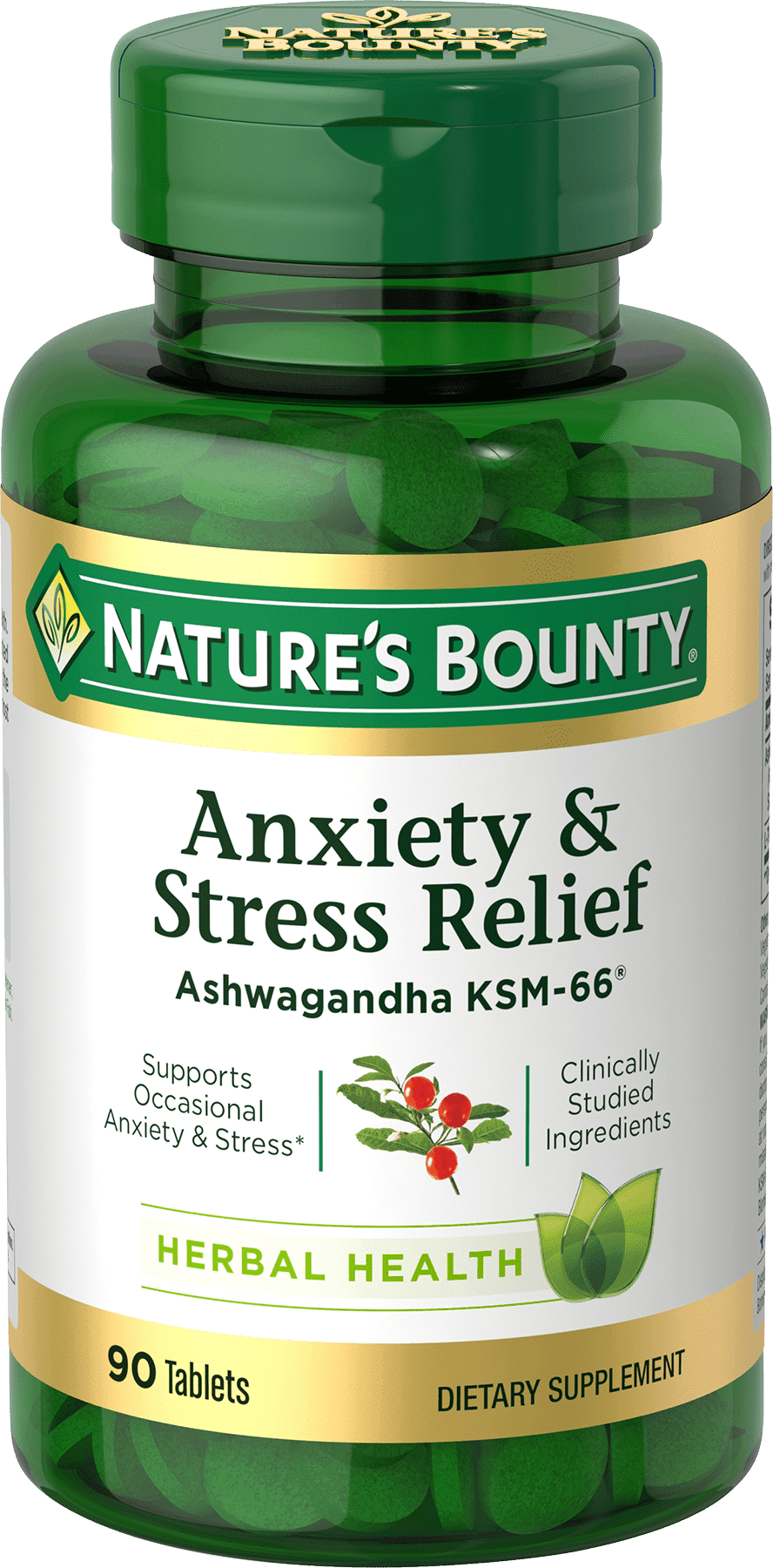 Anxiety & Stress Relief Ashwagandha KSM66 Tablets