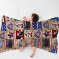 thumbnail image 4 of Honeeladyy 4th of July Plush Throw Blanket, Ultra Soft & Cozy Gift for Kids, Independence Day Present, USA Flag Graphic Warm Lightweight Flannel Throw for Bed, Couch & Travel, 27.56x39.37 in, 4 of 6