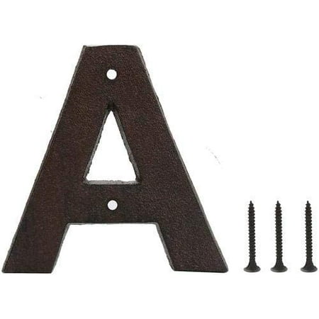 Letter E Black Cast Iron 5 Inch Metal Letters Easy To Read Name Door Sign Canada - Large Black Metal Letters For Wall Letter E Black Cast Iron 5 Inch Metal Letters Easy To Read Name Door Sign Canada - Large Black Metal Letters For Wall