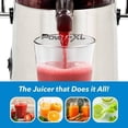 thumbnail image 5 of Extractor de jugos PowerXL SHL-90-SC acero y negro con accesorios, 5 of 5