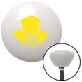 thumbnail image 1 of American Shifter  Yellow Skull Clown White Retro Shift Knob with M16 x 1.5 Insert Shifter Auto Manual, 1 of 1