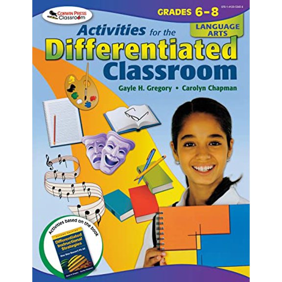 Pre-Owned Activities for the Differentiated Classroom: Language Arts Grades 6-8 (Paperback) 141295343X 9781412953436