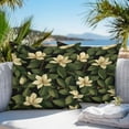 thumbnail image 5 of Waterproof Throw Pillow Covers Set of 2, 18x18 Inch Flower Leaf Decorative Pillowcases Outdoor Pillow Slip Cushion Covers Set for Couch Tent Plant Branch Green Botanical Cottagecore, 5 of 7