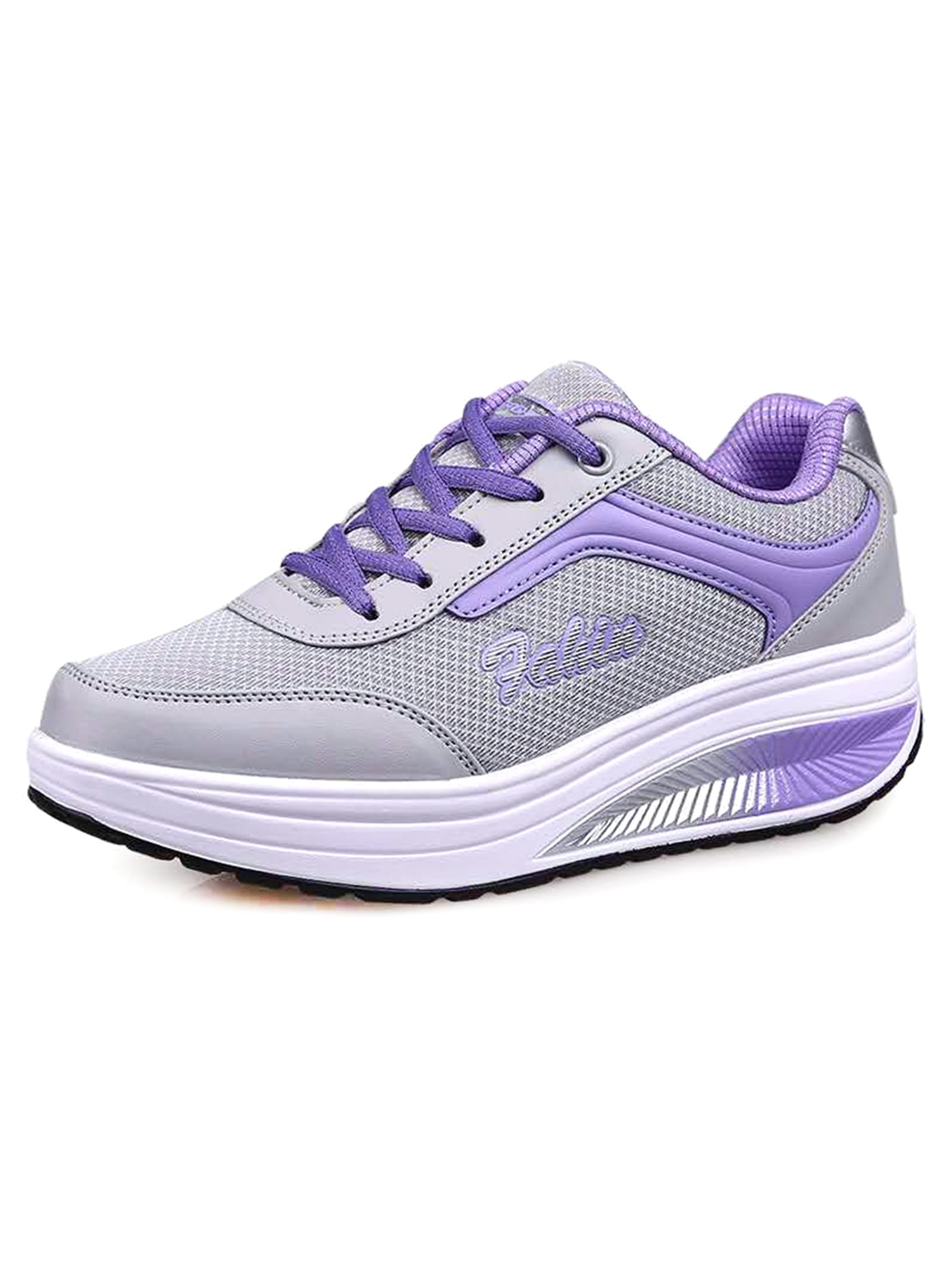 breathable platform trainers