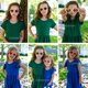 thumbnail image 2 of Gafas de sol COASION Kids Heart Girls UV400 Pink Age 3-10, 2 of 5