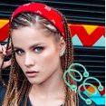 thumbnail image 3 of Hearth & Gear Women's Earrings Fashion Earrings Double Hoop Earrings Women's Earrings Geometric Dangles Earrings Women's Earrings Moth Earrings Raffia Earrings Flat Back Earrings for Women Baseball, 3 of 3