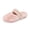Pink, variant on Willtoo Womens Fall Winter Shoes Fluffy Round Toe Slip on Casual Slippers Fuzzy Memory Foam Closed Toe Soft House Shoes Warm Soft Indoor Outdoor Footwear