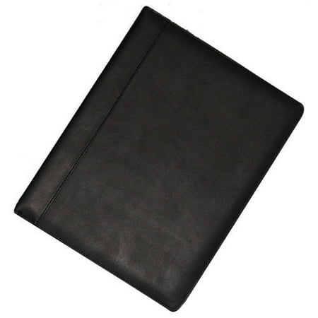 Buxton Genuine Leather Writing Pad in Black