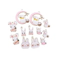 thumbnail image 2 of Gifts Dianli Easter Accessories Keychains Bunny Pendant Alloy Drip Oil Cute Small Charm Keyring Easter Bag Pendant Party Favor Cute Keychain Easter Accessories, 2 of 6