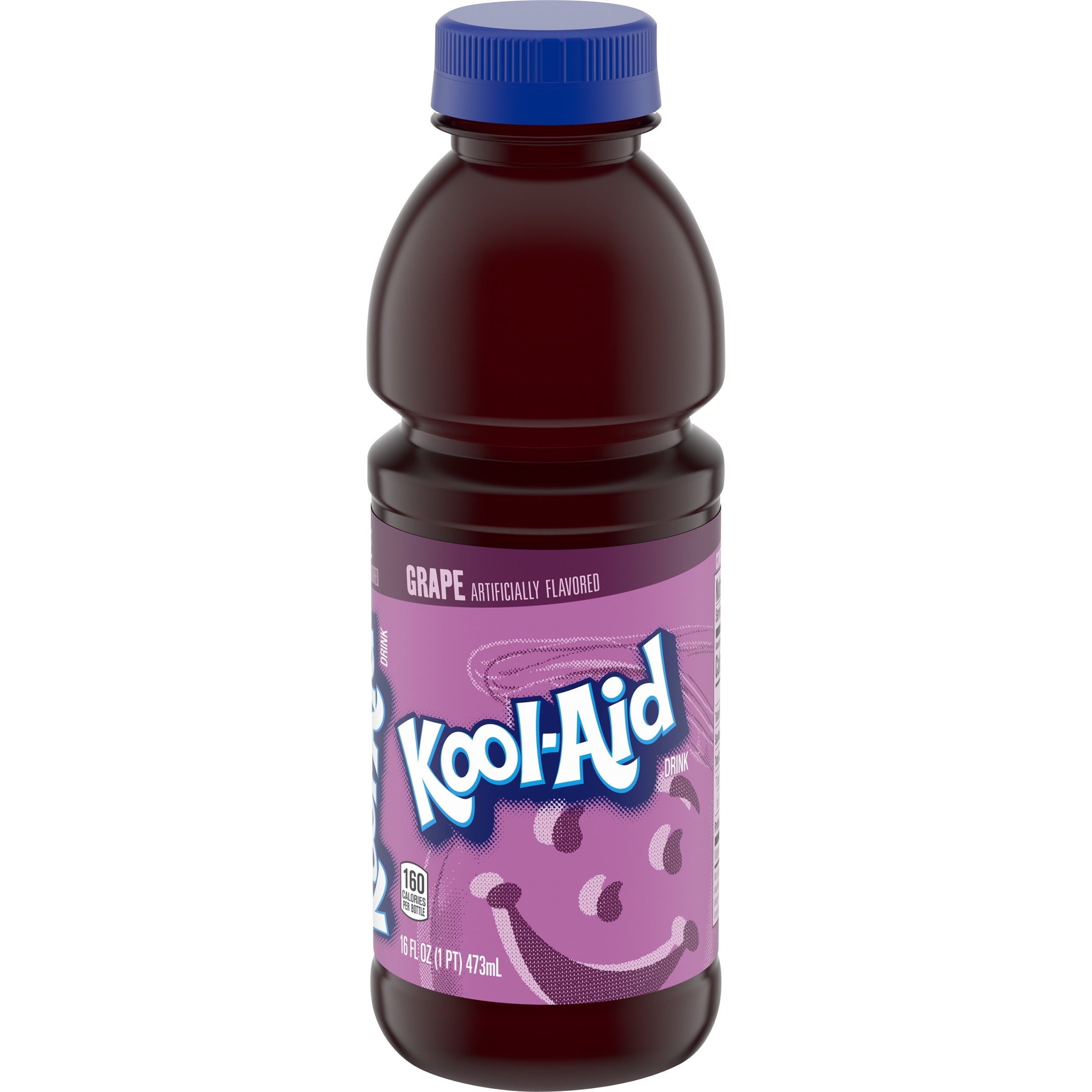 KoolAid Grape Artificially Flavored Soft Drink, 16 fl oz Bottle