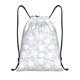 thumbnail image 1 of Fotbe Rabbit And Star Bolsa Mochila con Cordón Estampada, Bolsa de Gimnasio Deportiva, Bolsa Cinch, Bolsa con Cordón para Hombres y Mujeres-Small, 1 of 6