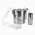 thumbnail image 1 of Noref Goat Sheep Cow Milking Kit Portable Electric Impulse Milker Milking Machine EU Plug, Goat Milking Machine, Electric Impulse Milker, 1 of 8