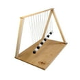thumbnail image 3 of Luzkey 's Cradle Pendulum Balls Physics Learning Tool Funny with Base Single Pendulum Wave Device for Room Decor Home Ornament A, 3 of 8