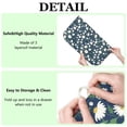 thumbnail image 6 of Floral Daisy Dish Drainer Mat for Kitchen Microfiber Drying Pad Absorbent Countertop Mat Spring Summer Flowers 16x18 Inch, 6 of 7