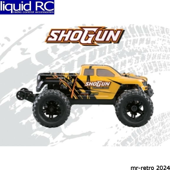 Imex Model Company Inc 19015-YELLOW Shogun 1/16th Scale brushless RTR 4WD Monster Truck Yellow