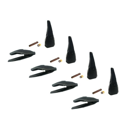 

4 Backhoe Bucket Adapter 201-1234 1 Lip Tooth 208-5239 w Pin fits CAT DRS230