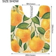 thumbnail image 6 of GZHJMY Orange Fruit Bathroom Rug Rectangular Bath Mat Non Slip Bath Rugs Absorbent Shaggy Bathmats for Sink Shower 16" x 24", 6 of 7