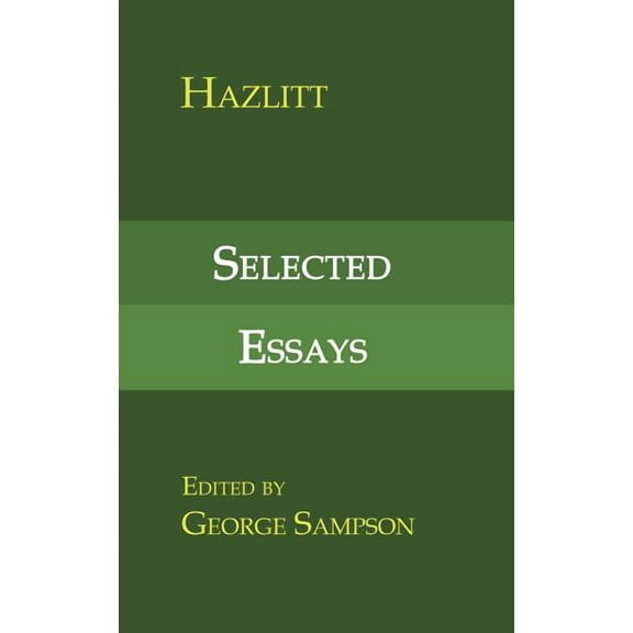 Selected Essays, (Paperback)