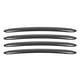 thumbnail image 1 of Reemplazo de estilo de fibra de carbono de acero inoxidable con cubierta de manija de puerta de coche de 4 piezas para 5 Series F10 F11 F07 F18 2011-2017, 1 of 5