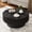 Black, variant on Rophefx 31.5" Round Coffee Table with Storage,Modern Wooden Accent Center Table for Living Room Apartment Small Space,Walnut